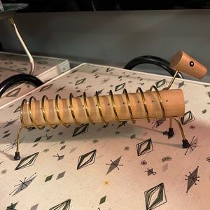 Mcm vintage sausage dog appy holder